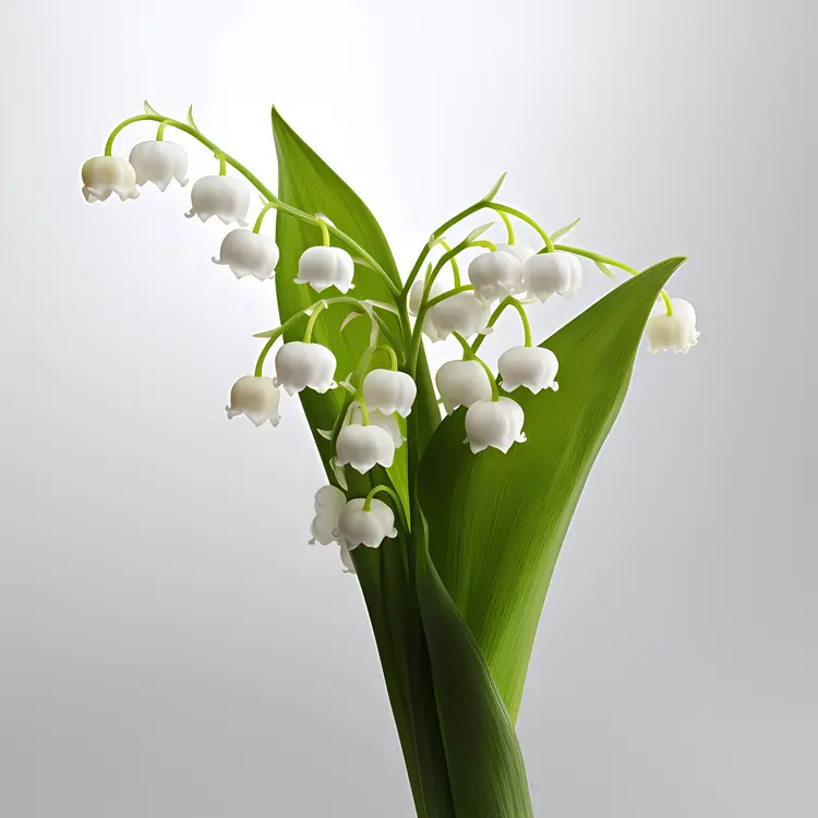 Single Stem of Lily of the Valley