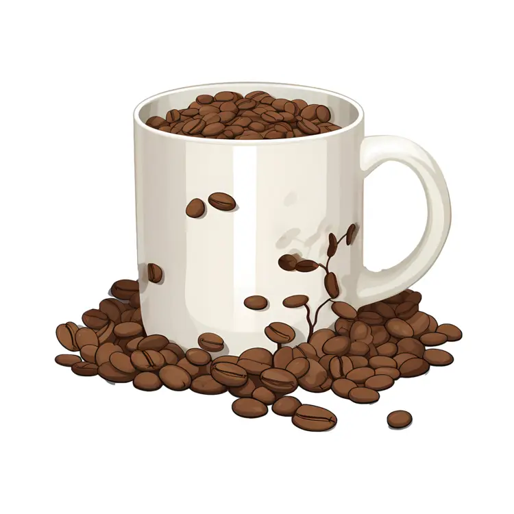 Beautiful cups for boss day concept