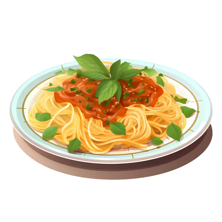 Classic Spaghetti with Tomato Sauce