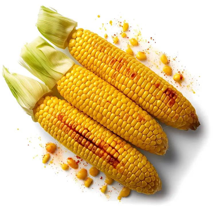 Grilled Corn on the Cob with Seasoning
