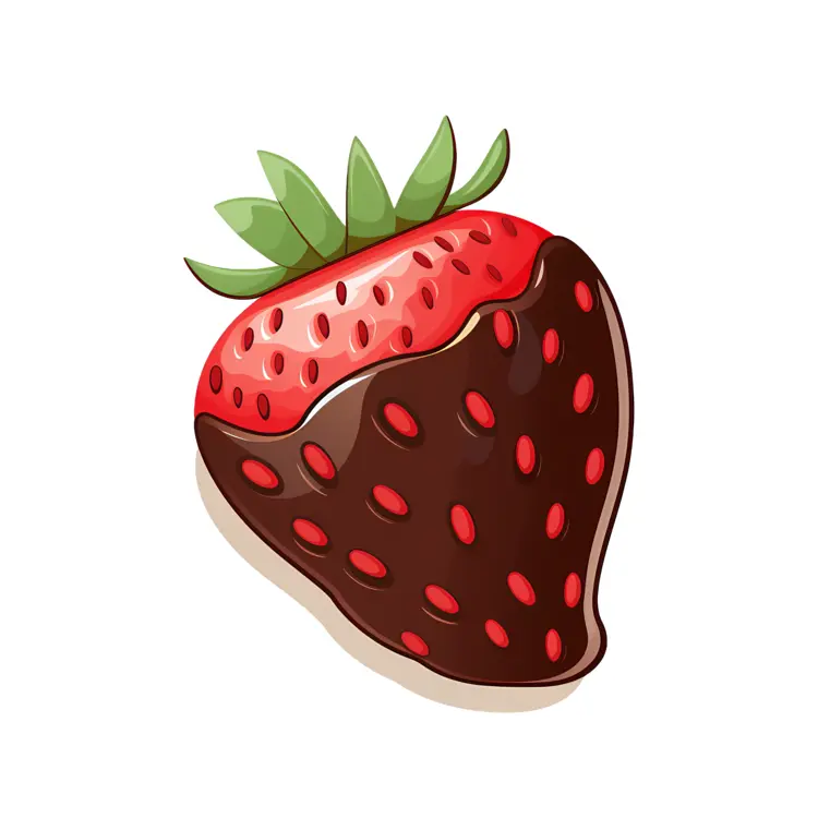 Delicious Chocolate Covered Strawberry