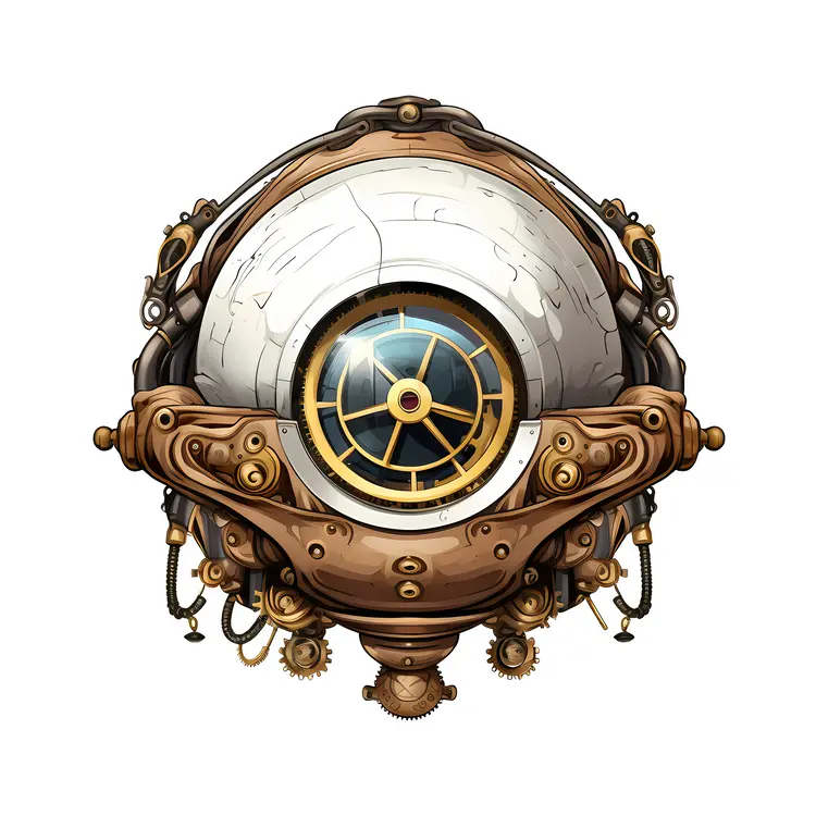 Steampunk Eye with Gears
