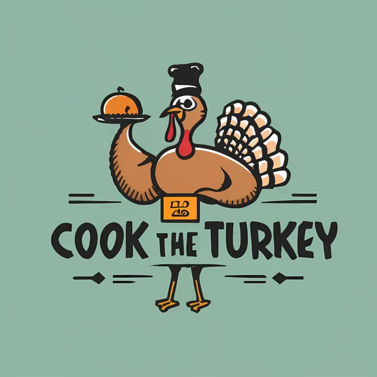 Cook the Turkey with Chef Hat