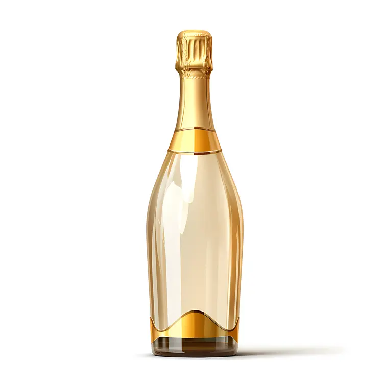 Elegant Champagne Bottle for Celebrations