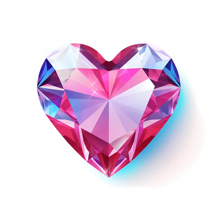 Heart-Shaped Pink Gemstone