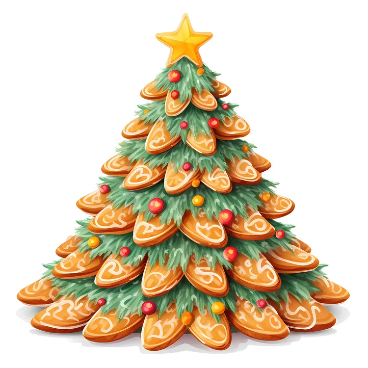Gingerbread Christmas Tree
