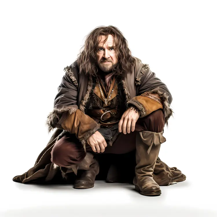 Crouching Fantasy Character