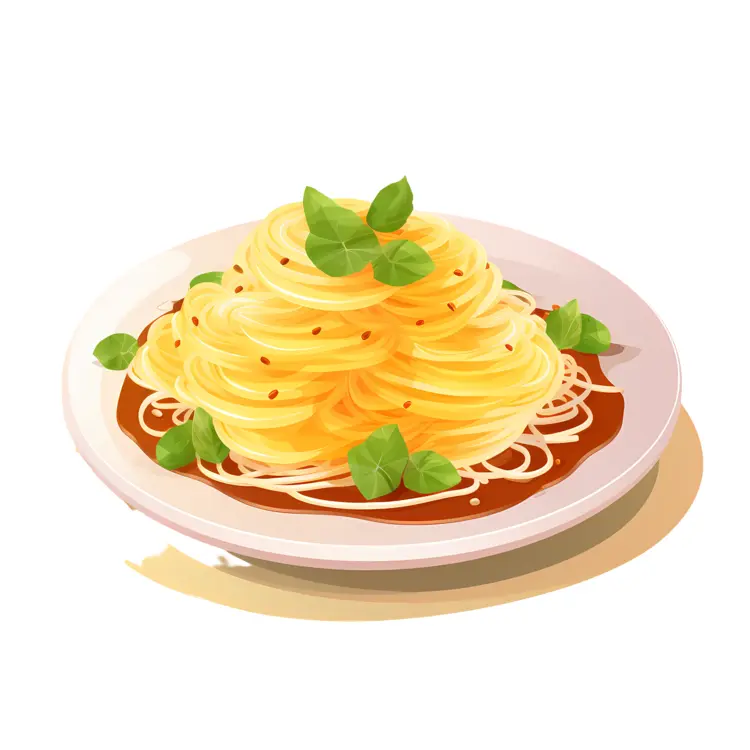 Fresh Spaghetti with Basil