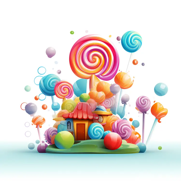 Colorful Candy House