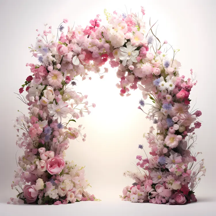 Beautiful Flower Arch for Wedding Decoration