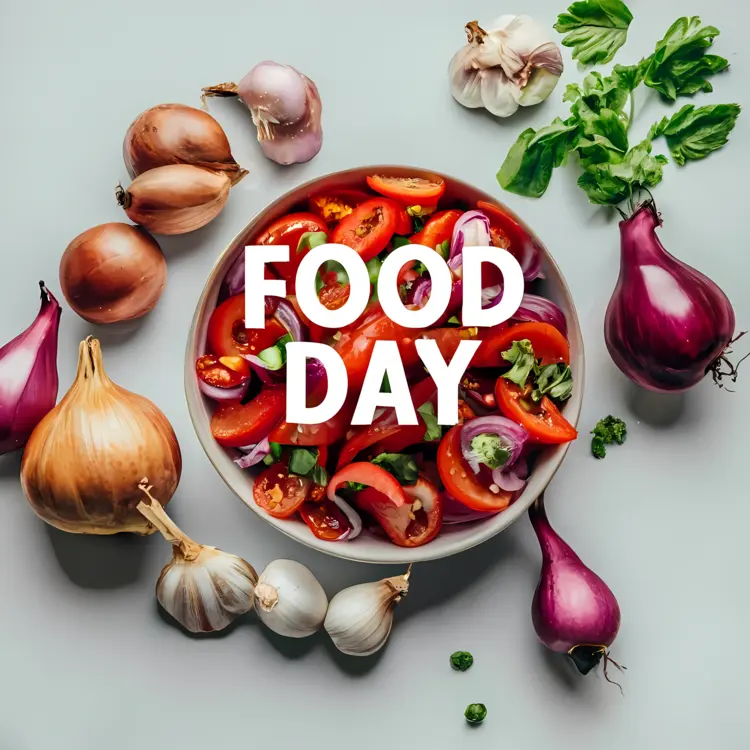 Food Day Celebration with Fresh Vegetables