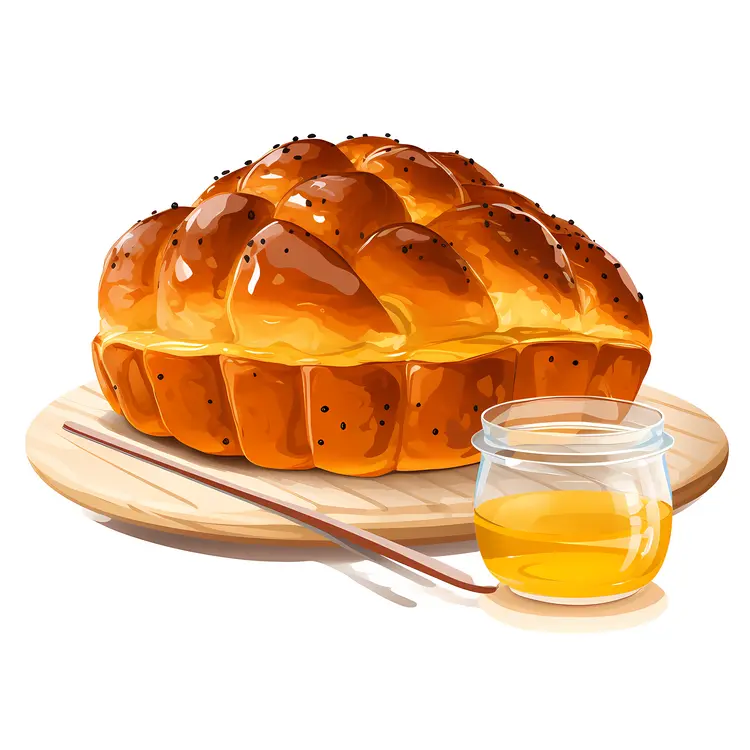 Bread Loaf with Honey