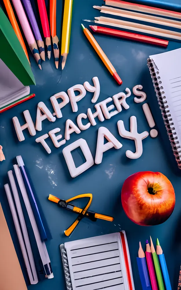Colorful Teacher's Day Celebration