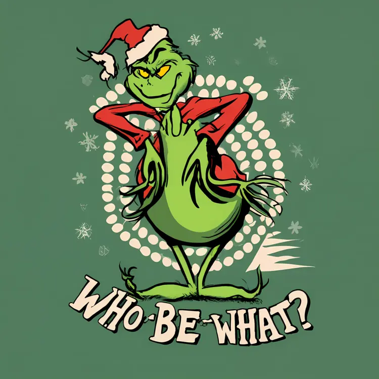 Grinch Saying Who Be What