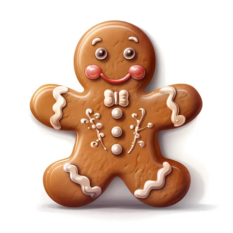 Cute Gingerbread Man
