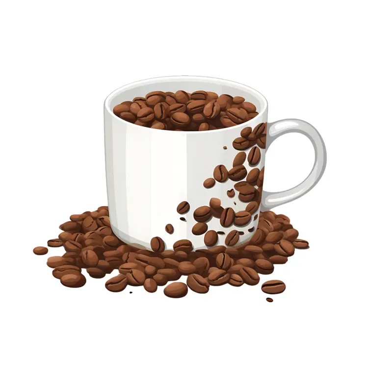 Beautiful cups for boss day concept