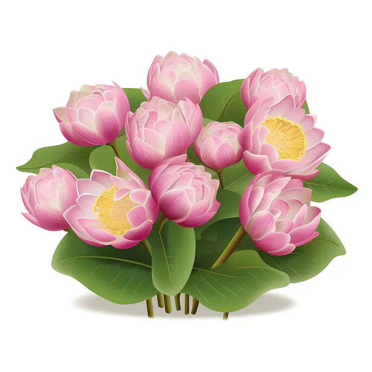 Beautiful Pink Lotus Flowers