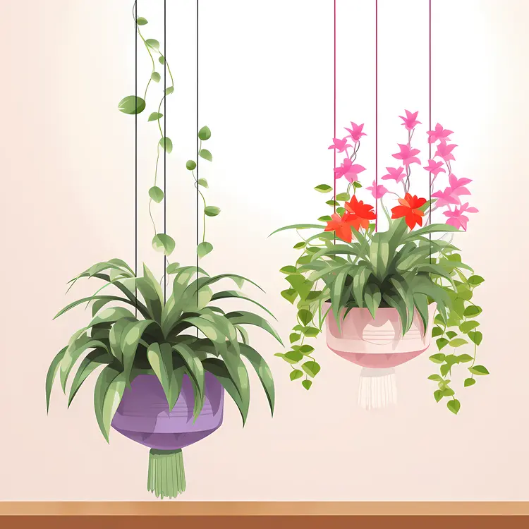 Decorative Hanging Plants