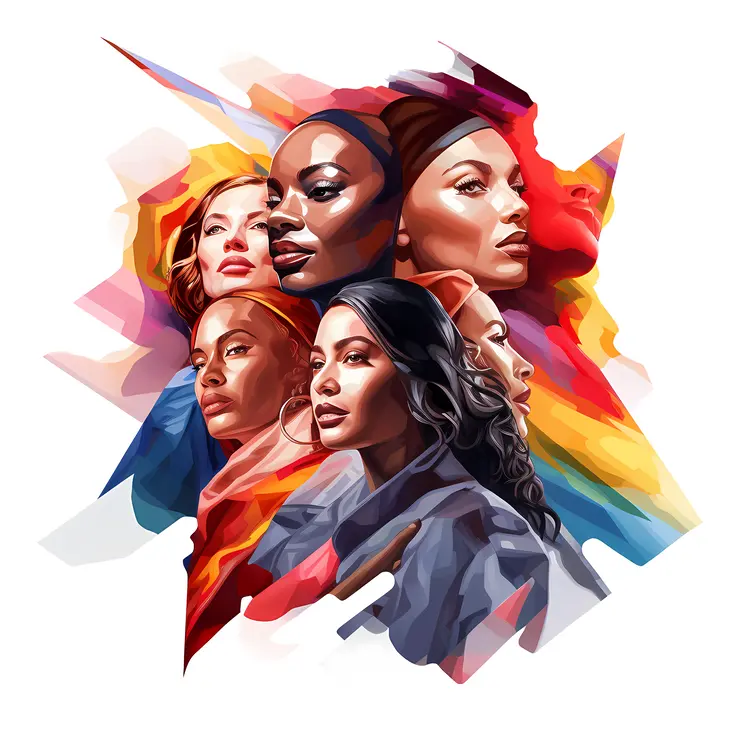 Diverse Group of Women Portrait