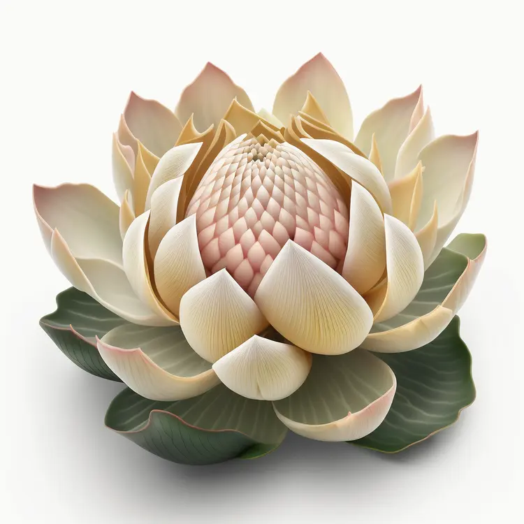 Beautiful Lotus Flower in Bloom