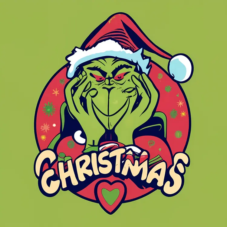 Joyful Grinch Christmas Character