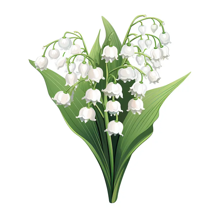 Lily of the Valley with Multiple Blooms
