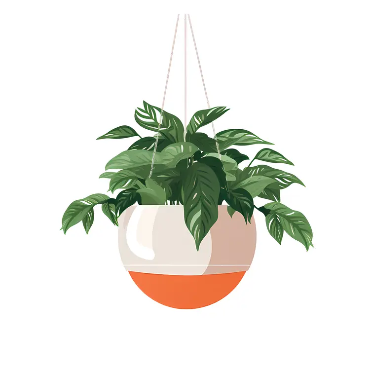 Hanging Green Plant for Home Decor