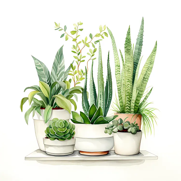Succulent and Potted Plants