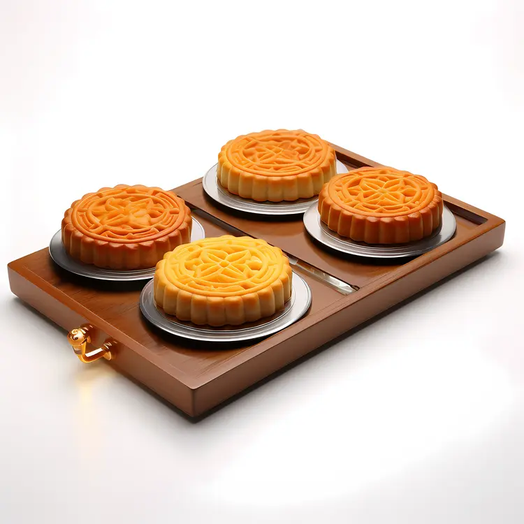 Traditional Mooncakes for Mid-Autumn Festival