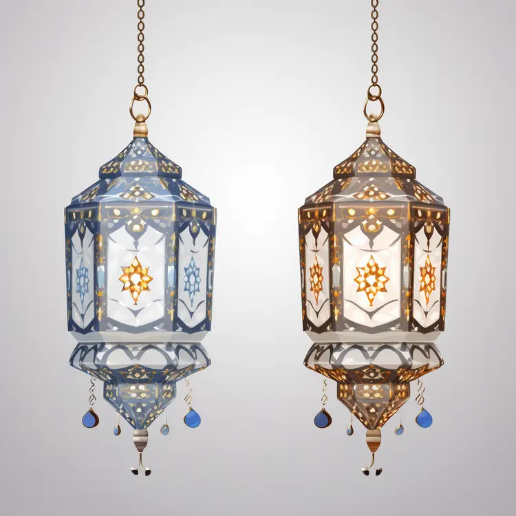 Beautiful Decorative Lanterns for Ramadan and Eid
