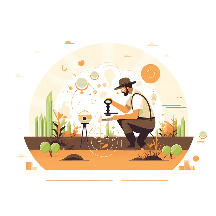 Scientist Conducting Field Research
