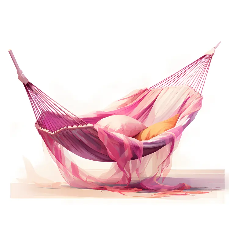 Cozy Pink Hammock for Relaxation