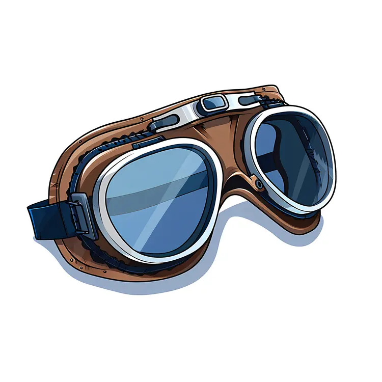 Vintage Aviator Goggles