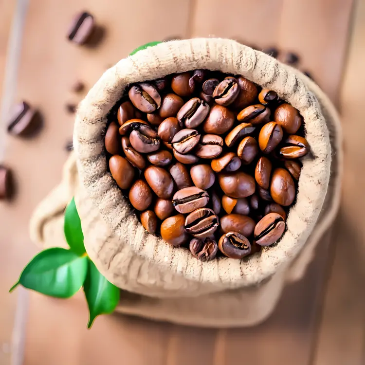 Coffee Beans in Sack