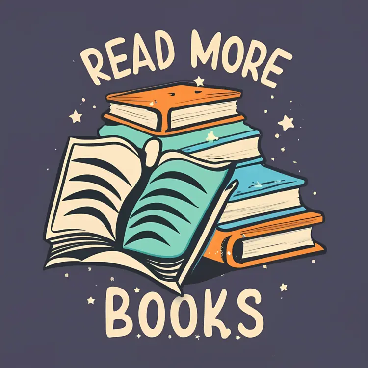 Read More Books with Open Book Illustration