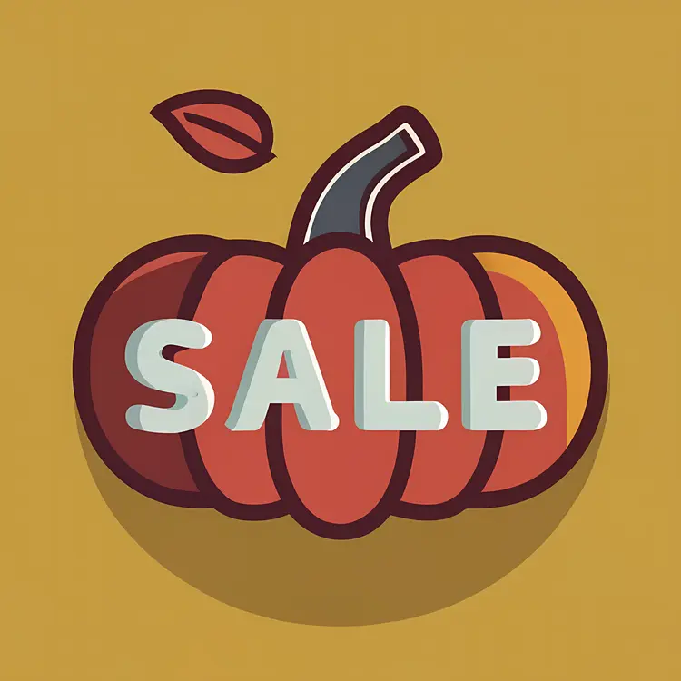 Sale with Pumpkin