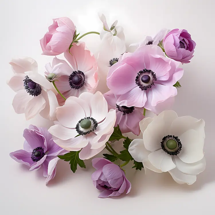 Pink and White Flower Bouquet