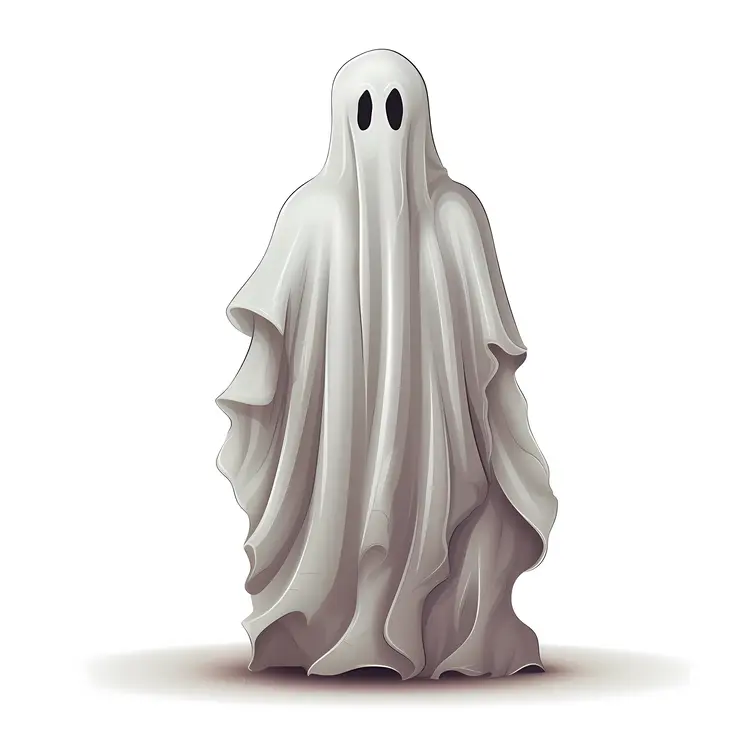 Traditional Ghost Costume for Halloween