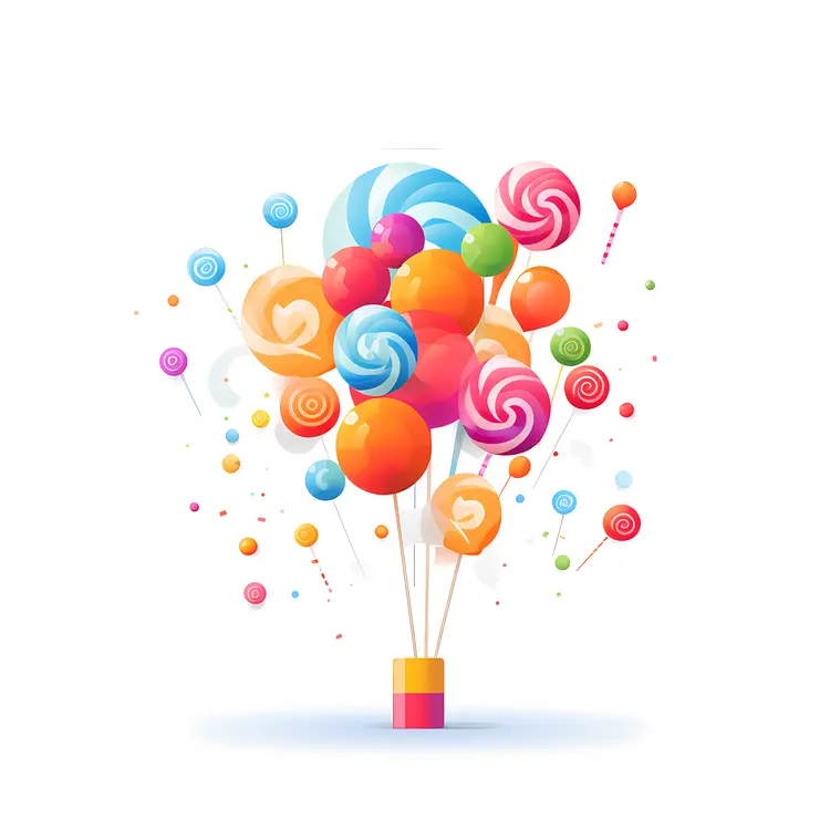 Colorful Candy Bouquet