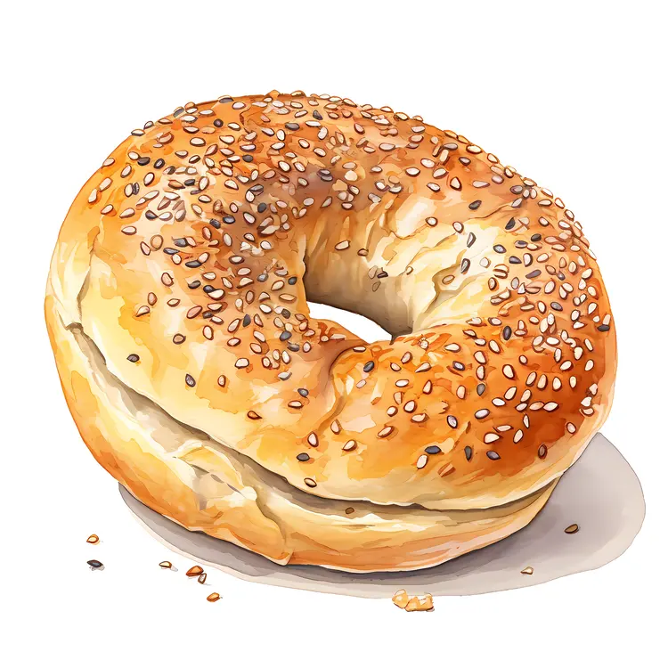 Crispy Sesame Bagel