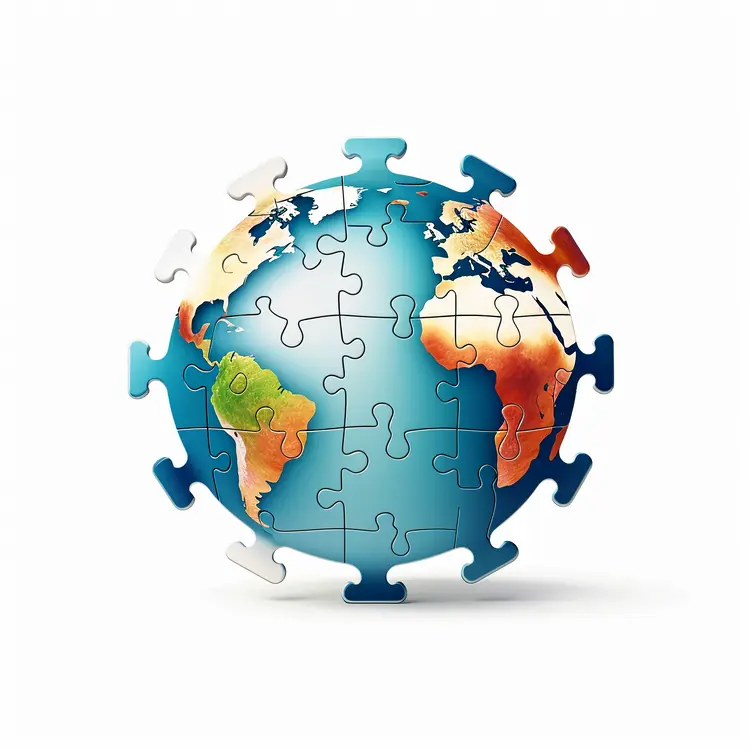Puzzle Globe for Geography Learning
