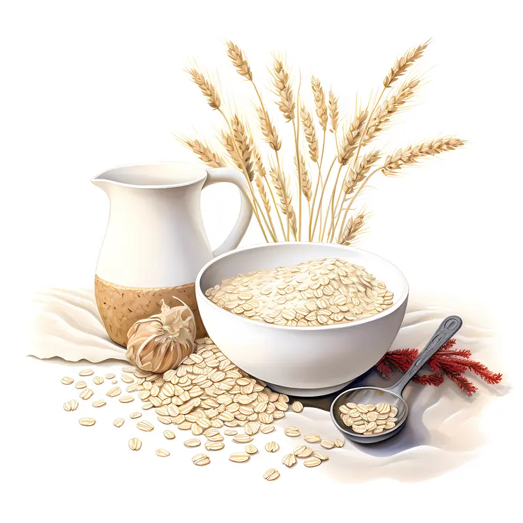 Oats and Milk with Grains
