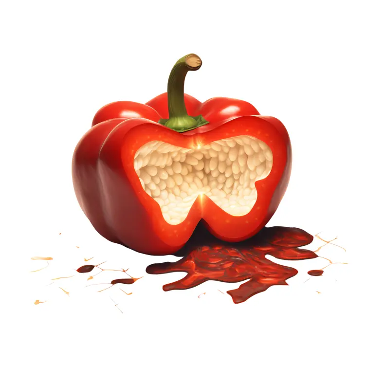 Fresh Red Bell Pepper