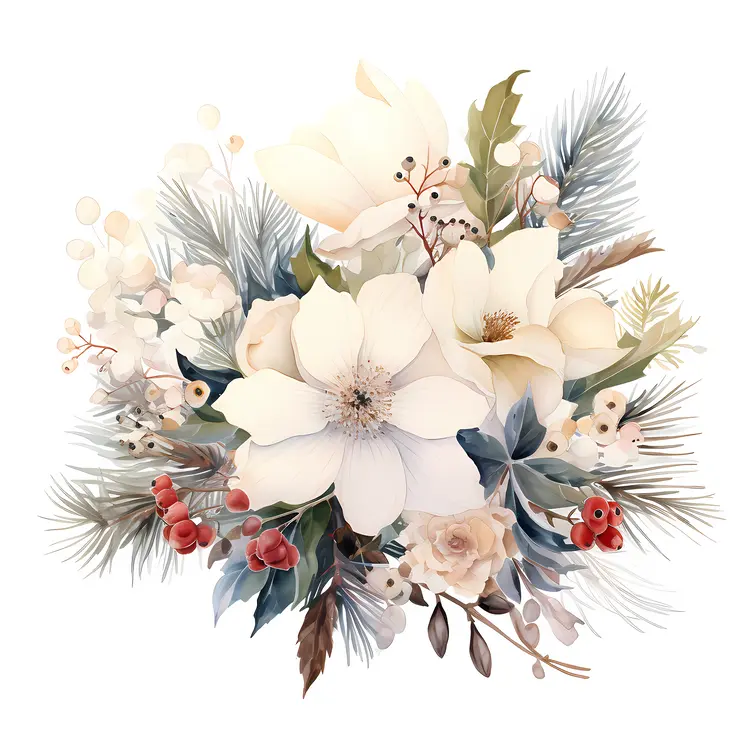 Elegant White Floral Arrangement