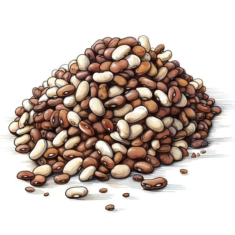 Mixed Beans Pile