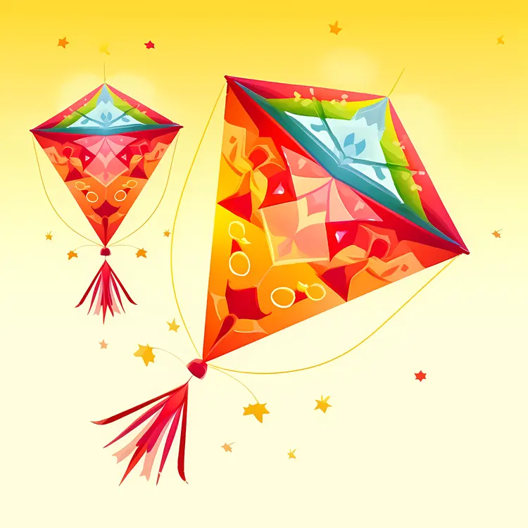 Colorful Kite in the Sky