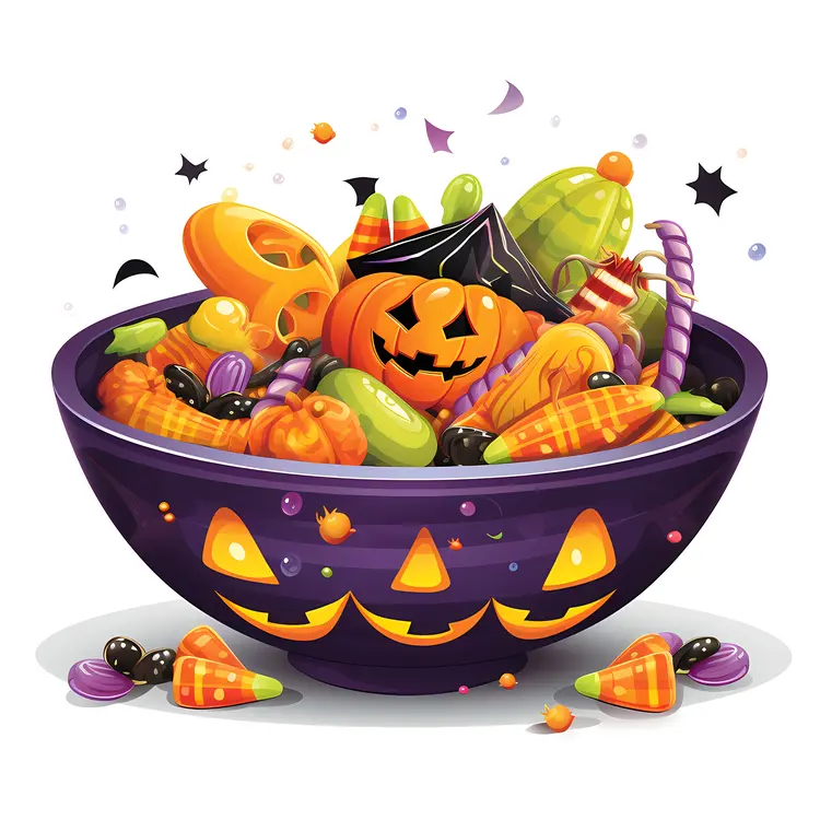 Bowl of Halloween Treats