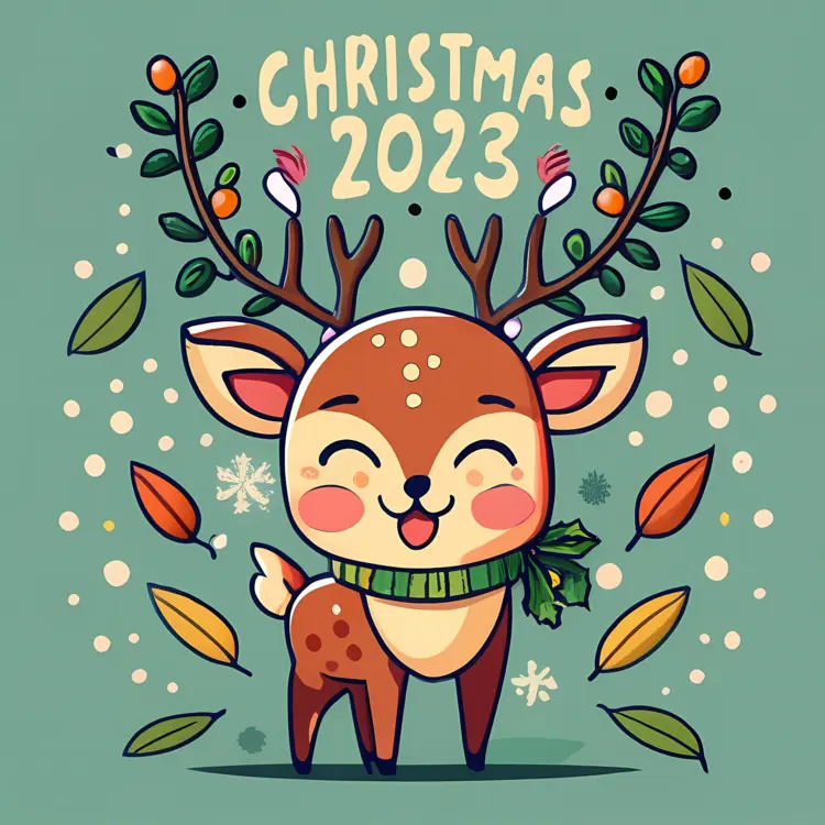 Christmas Deer 2023