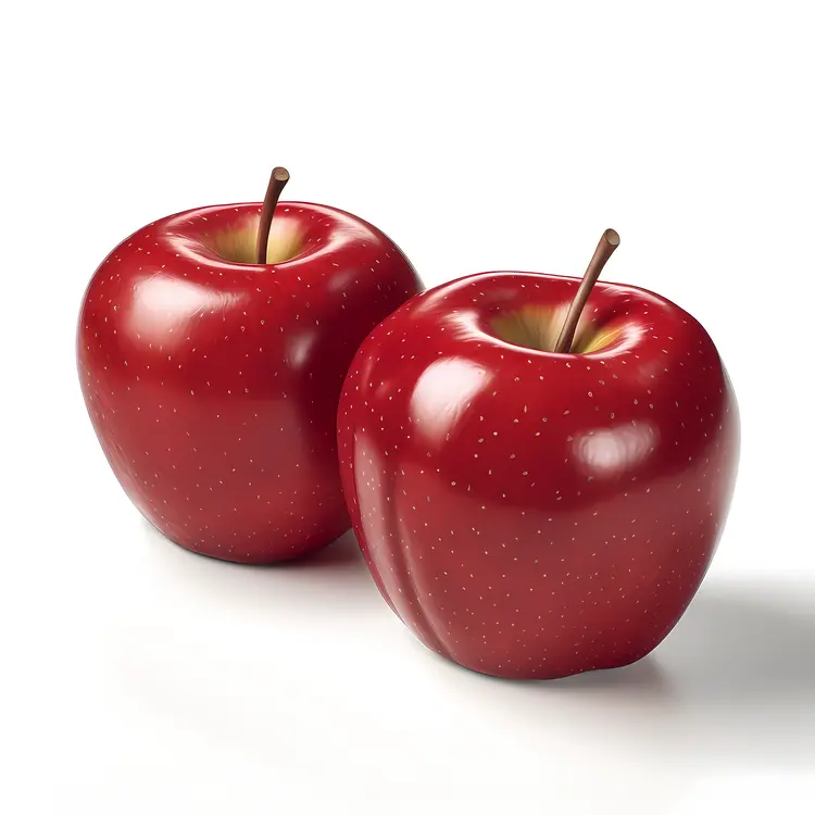 Fresh Juicy Red Apples