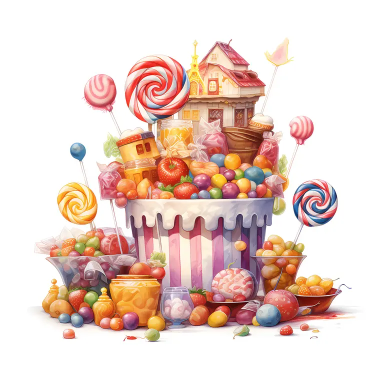 Whimsical Candy House